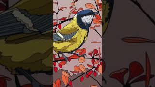 #painting # bird's # new art # viral #most popular@kristi art view @