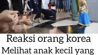 Reaksi orang Korea melihat anak kecil berhijab