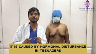 Can Teenage gynecomastia be cured by exercising, proper diet and Medication ? #shorts #gynecomastia