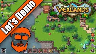 Let's Demo... Vexlands! An addictive Forager-inspired crafting and exploration game