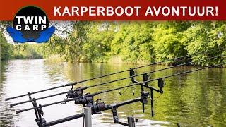 Karpervissen - Kanaal sessie vanuit de boot!