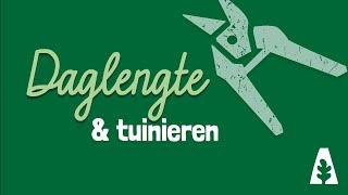 Stadstuinieren - Daglengte en tuinieren