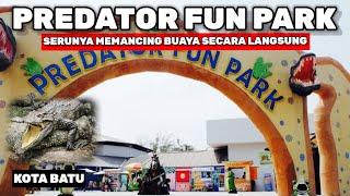 PREDATOR FUN PARK BATU MALANG - INFO TIKET MASUK DAN BISA MEMANCING BUAYA