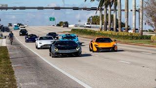 INSANE SUPERCARS at Supercar Saturdays!! | Entrances, Exits, Flybys, and MORE