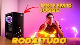 PC GAMER PARA RODAR TUDO (Até 4K) Teste em 10 games 