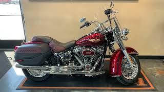 120th Anniversary!! 2023 Harley-Davidson Softail Heritage Classic in Heirloom Red Fade-FLHCSANV