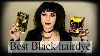 Best black hair dye - permanent black hair  - Goth black hair 2019