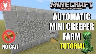 Minecraft Legacy Console - Automatic Mini Creeper Farm (Xbox/ PS4/ PS3/ Wii U/ Switch)