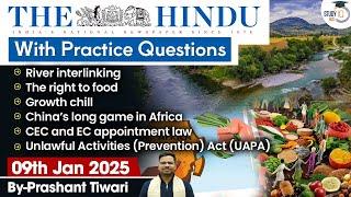 The Hindu Analysis | 9th January 2025 | The Hindu NewsPaper Today With Practice Questions