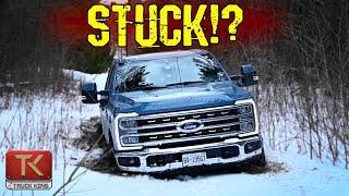 Taking the Ford F-250 Tremor in DEEP! Can it Push Through the Mud, Water & Ice?