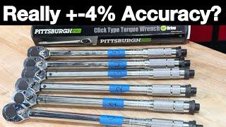 Pittsburg Torque Wrench,  Accurate For $20?