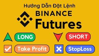 Cách đặt lệnh Long, Short, Chốt lời, Cắt lỗ trên Binance Futures mới nhất 2024 | Crypto75