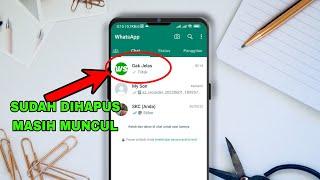 Cara menghapus kontak WhatsApp yang tidak bisa dihapus