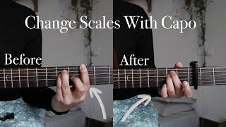 How to Use A Capo to Change the Scale of a Song on Guitar | Guitar Lesson for Beginners