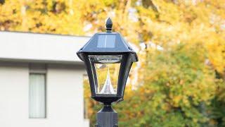 Baytown II Solar Light – Wall/Pier/3″ Fitter Mounts | Solar Lighting for Any Outdoor Setting