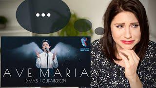Stage Presence coach reacts to Dimash 'Ave Maria'