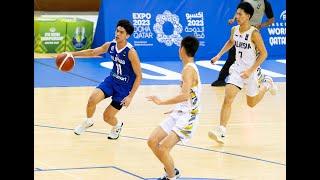 Kurt Velasquez vs Malaysia | 13 points 7 rebounds 3 assists 2 steals | FIBA Asia U16