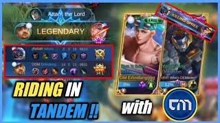 RIDING IN TANDEM!! CLINT x JOHNSON COMBO! with CEMaster Gaming |Erlindang |MLBB