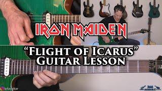 Iron Maiden - Flight of Icarus Guitar Lesson