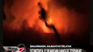 Sebuah rumah sakit di Banjarmasin ludes terbakar disebabkan percikan kembang api - iNews Pagi 01/01