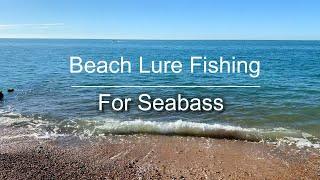 Beach Lure Fishing For Seabass UK (Catch & Cook)