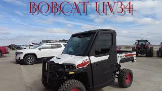 Bobcat UV34 Utility Vehicle - UTV - Side by Side - All Terrain Vehicle - Turns Work Into Fun!