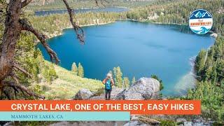 Crystal Lake Hike, One of The Best and Easy Hikes in Mammoth Lakes