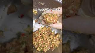 만두! 데굴데굴 굴려라~ 초간단 굴림만두 만들기!