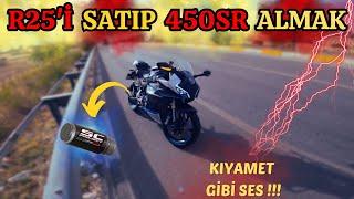 R25 Mİ 450SR MI | BU NASIL ÇİN | 450SR'A SC EGZOZ TAKTIM | CF MOTO ALINIR MI