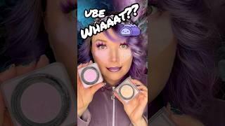 Ube whaat??!!#hudabeauty #easybake #settingpowder #makeup ​⁠#purplepowder #ube  @Hudabeauty