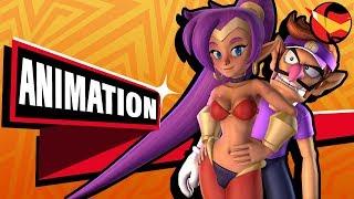 Waluigi Summons Shantae #SmashUltimate