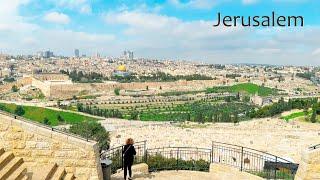 Kidron Valley  Virgin Mary's Tomb  Gethsemane Garden  Ascension Chapel  Mount of Olives