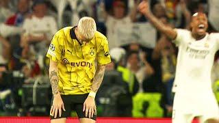 Marco Reus last minutes reactions vs Real Madrid