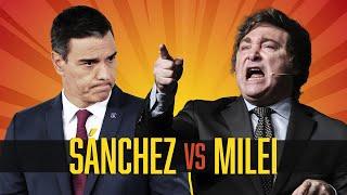 SÁNCHEZ vs MILEI (Parodia) | Crisis diplomática entre España y Argentina | BEGOÑA GÓMEZ