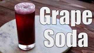 Natural Grape Soda Recipe (Old Fashioned Recipe)