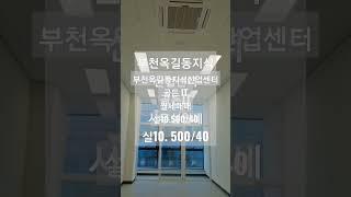 부천옥길동지식산업센터골든IT 급월세500/40  실10