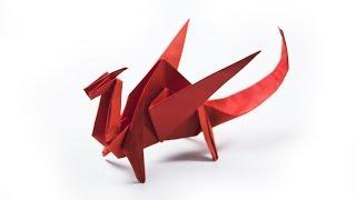 Como hacer un dragón de papel | origami