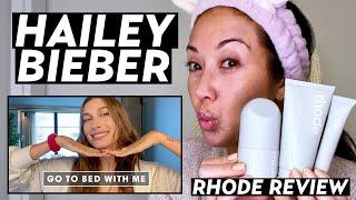 Hailey Bieber's Skincare Routine Reaction + Rhode Skincare Review! | Skincare Reaction