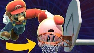Super Smash Bros. Ultimate - Who Can Score A Basket In SmashetBall?