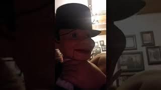 Ryan's first ventriloquism video