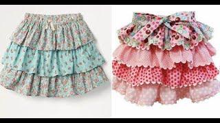 Diy-Overlapping ruffled skirt-class 450