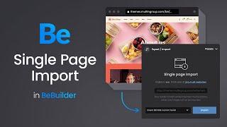 How To Import Any Single Page?