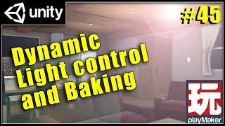 Unity dynamic lighting vs baked - Beginner Playmaker Unity Tutorial