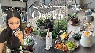 japan diaries  | osaka with my boyfriend: what we EAT and getting wrecked