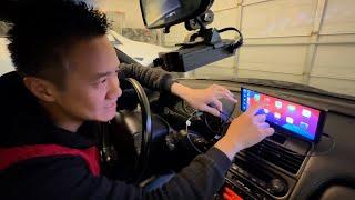 Acura NSX with Apple CarPlay!  Using PODOFO 9.3" Portable Wireless Apple Carplay Screen!