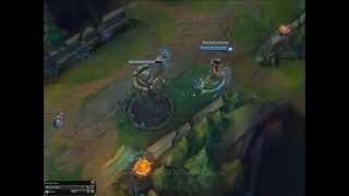 LoL Slow Motions: Sivir trying to escape her boomerang so fast !