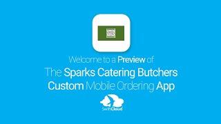 Sparks Catering Butchers - Mobile App Preview SPA108W