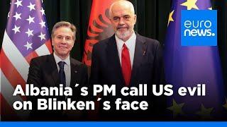 Did Albania’s prime minister call the US ‘one of the three evils in the world’? | euronews 