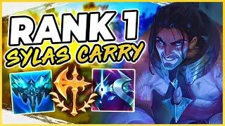 CARRYING with SYLAS in CHALLENGER (Full Gameplay Commentary) - League of Legends