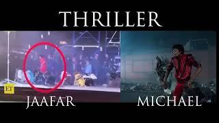  | Jaafar Jackson x Michael Jackson  - Thriller (side by side)